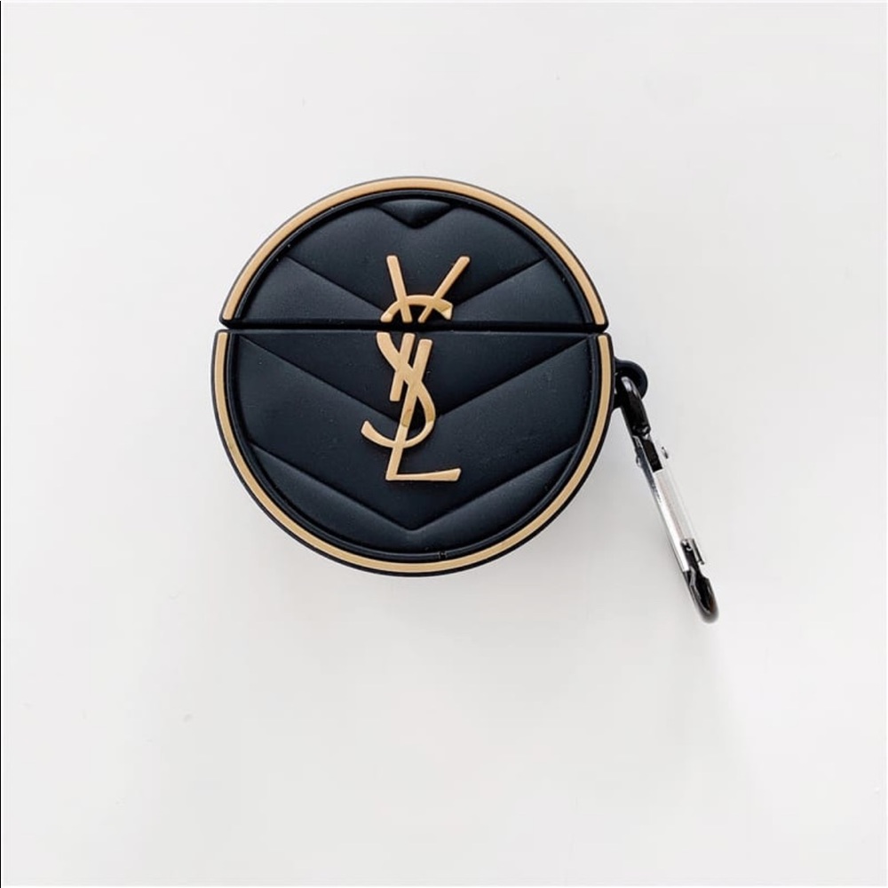 YSL Logo Silicon AirPod Case - Picture 2 of 11
